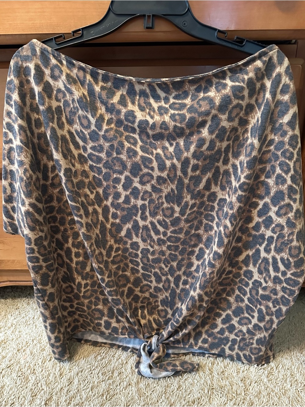 FANTASTIC FAWN LEOPARD TOP